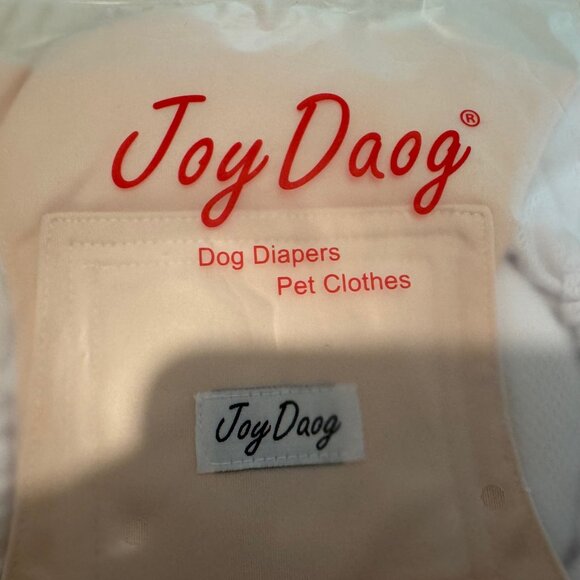 Joy Daog Five Pack Cloth Reusable Belly Band Diapers Male Dogs New(see note)** - Picture 3 of 16